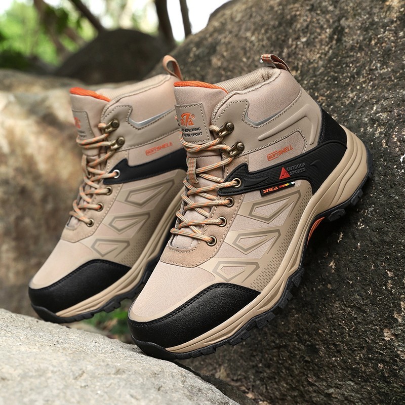 Jual Sepatu Gunung Waterproof Pria Wanita Anti Air Outdoor Hiking ...