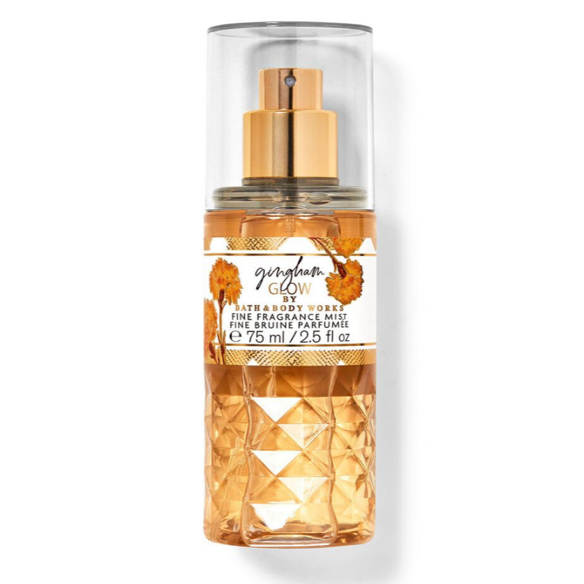 BBW Gingham All Series Gingham Glow Gorgeous Vibrant Fresh Love  Body Mist Body Lotion Body Cream Body Wash Shower Gel Parfum 