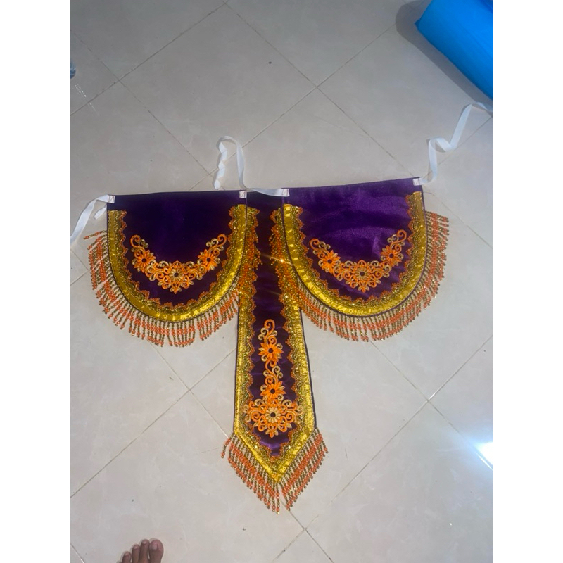 Jual Rapek Tari Kreasi / rempel rumbai/ ornamen kostum tari | Shopee ...