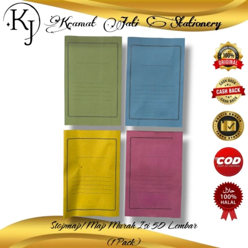 Jual Stopmap/Map Manila Murah Isi 50 Lembar (1 Pack) | Shopee Indonesia