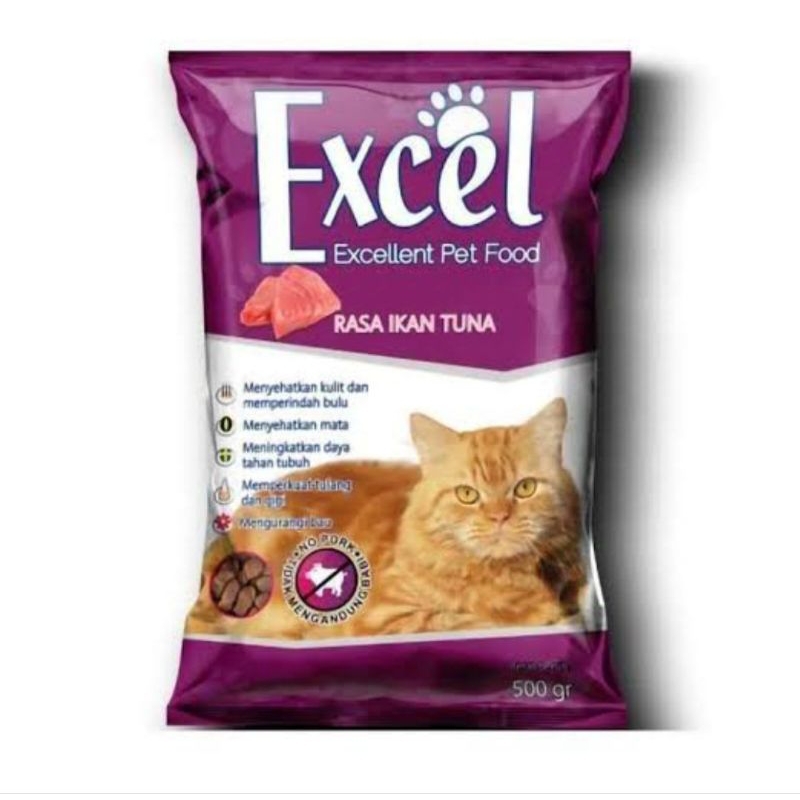 Jual EXCEL rasa ikan tuna kemasan pabrik 500 gr | Shopee Indonesia