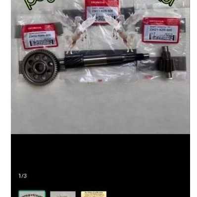 Jual Gear Rasio CVT Gardan Vario 125 Old Lama 3PC KZR | Shopee Indonesia