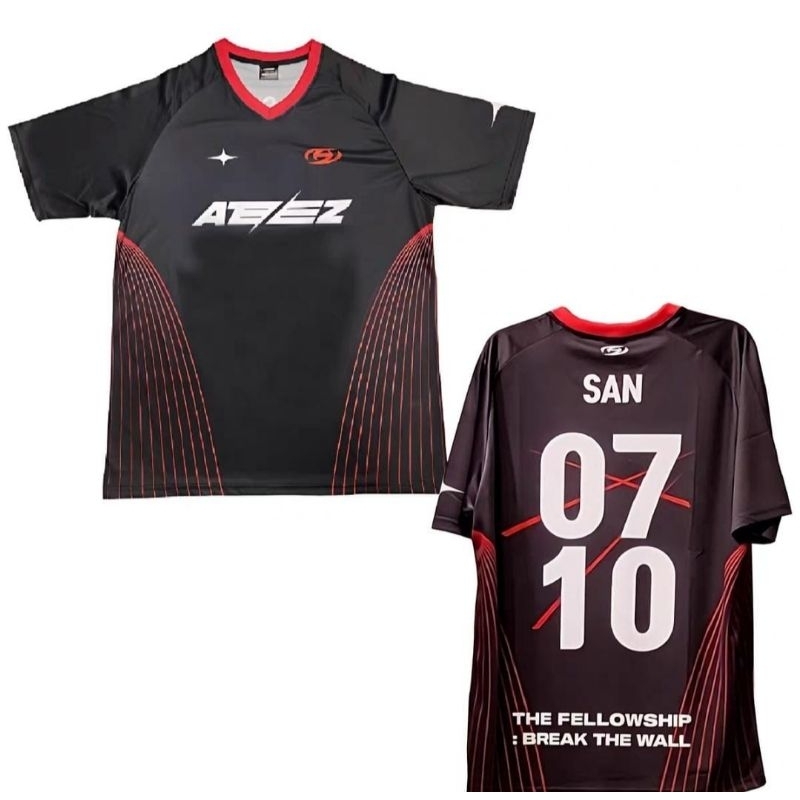 Ateez Mixed Mesh Jersey Football