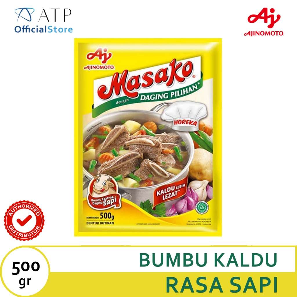Jual Masako (Bumbu kaldu Rasa Sapi 500 gr) | Shopee Indonesia