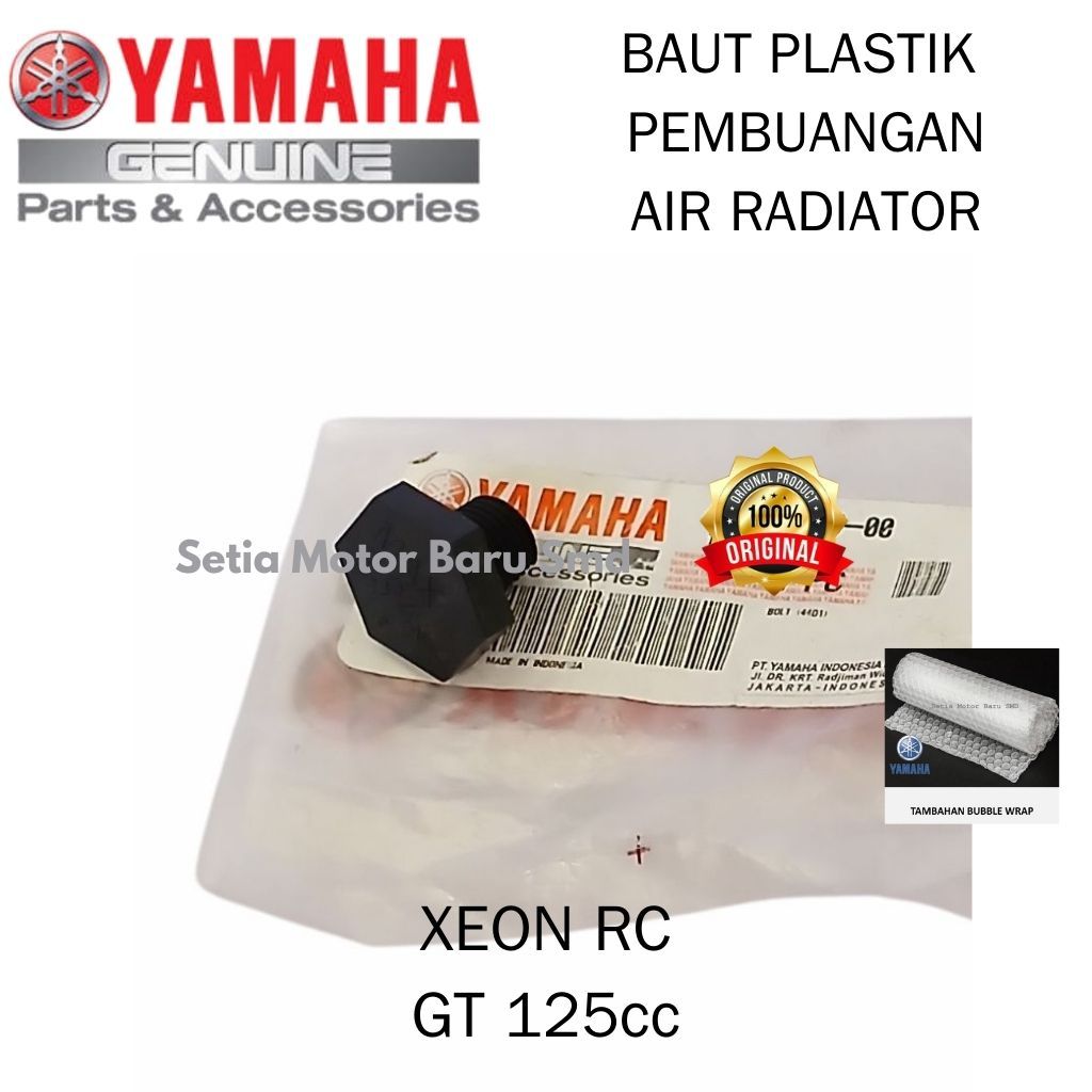 Jual Baut Plastik Pembuangan Air Radiator Xeon Rc Gt 125 Asli Original ...