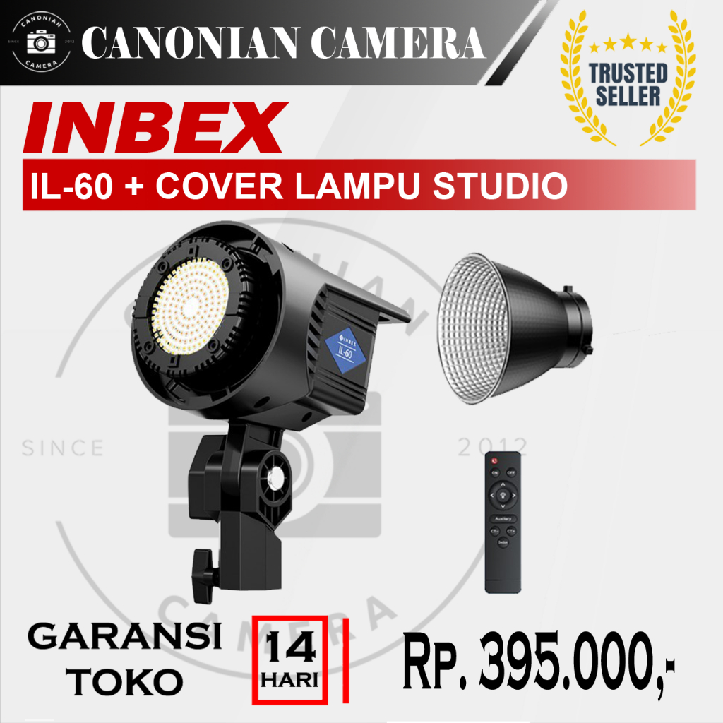 Jual INBEX IL-60 Lighting Studio 60W Kontent Kreator Lampu Portabel ...