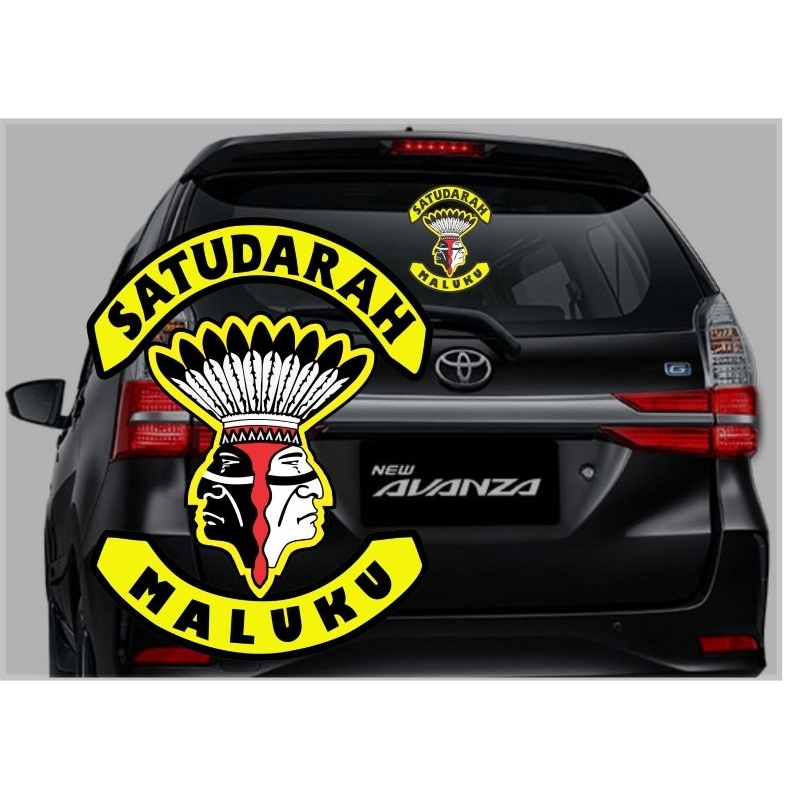 Jual Sticker Cutting SATU DARAH MALUKU macam macam Ukuran | Shopee ...