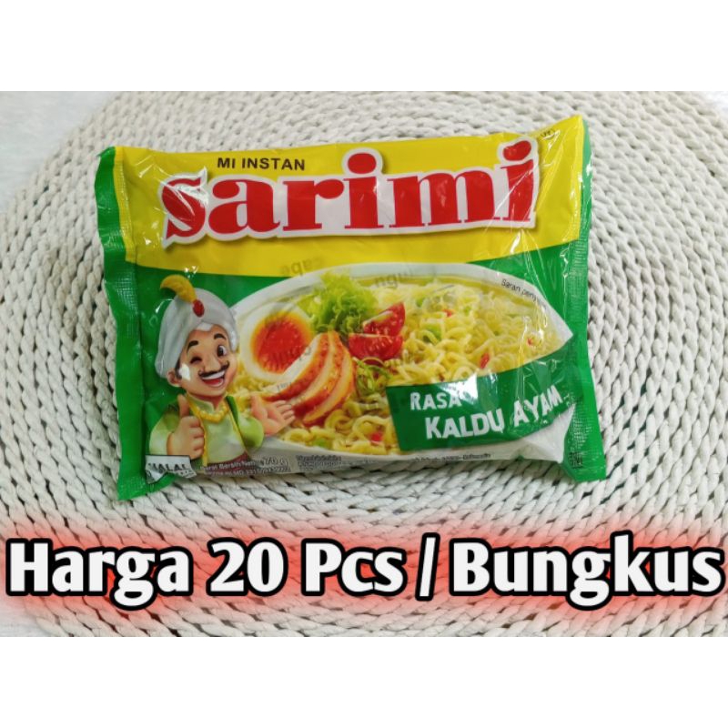 Jual MIE SARIMI - Harga 20 Pcs/bungkus Mie Sarimi Rasa Kaldu Ayam - Mie ...