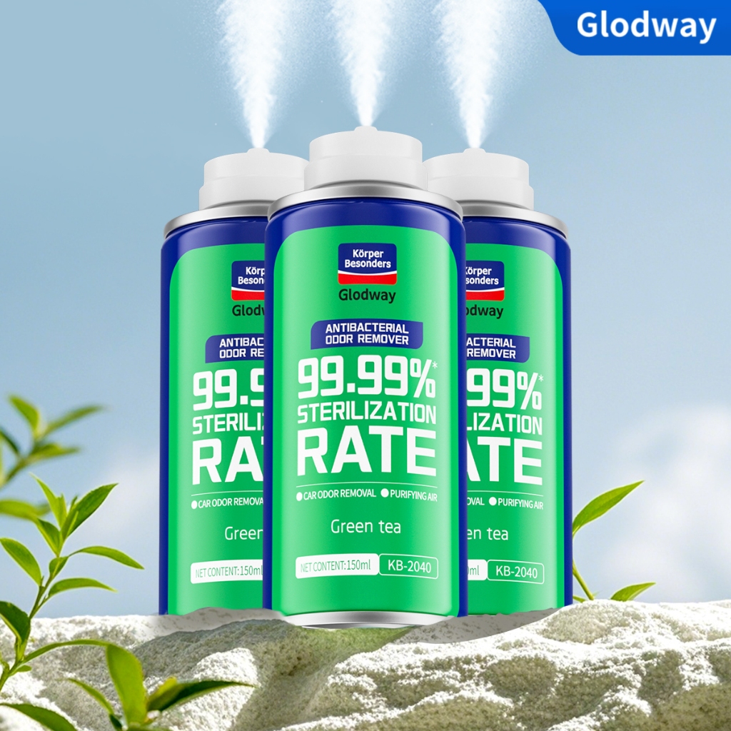 Jual Bisa COD 3 Botol Lebih Murah Glodway Aroma Teh Hijau Air Freshener ...