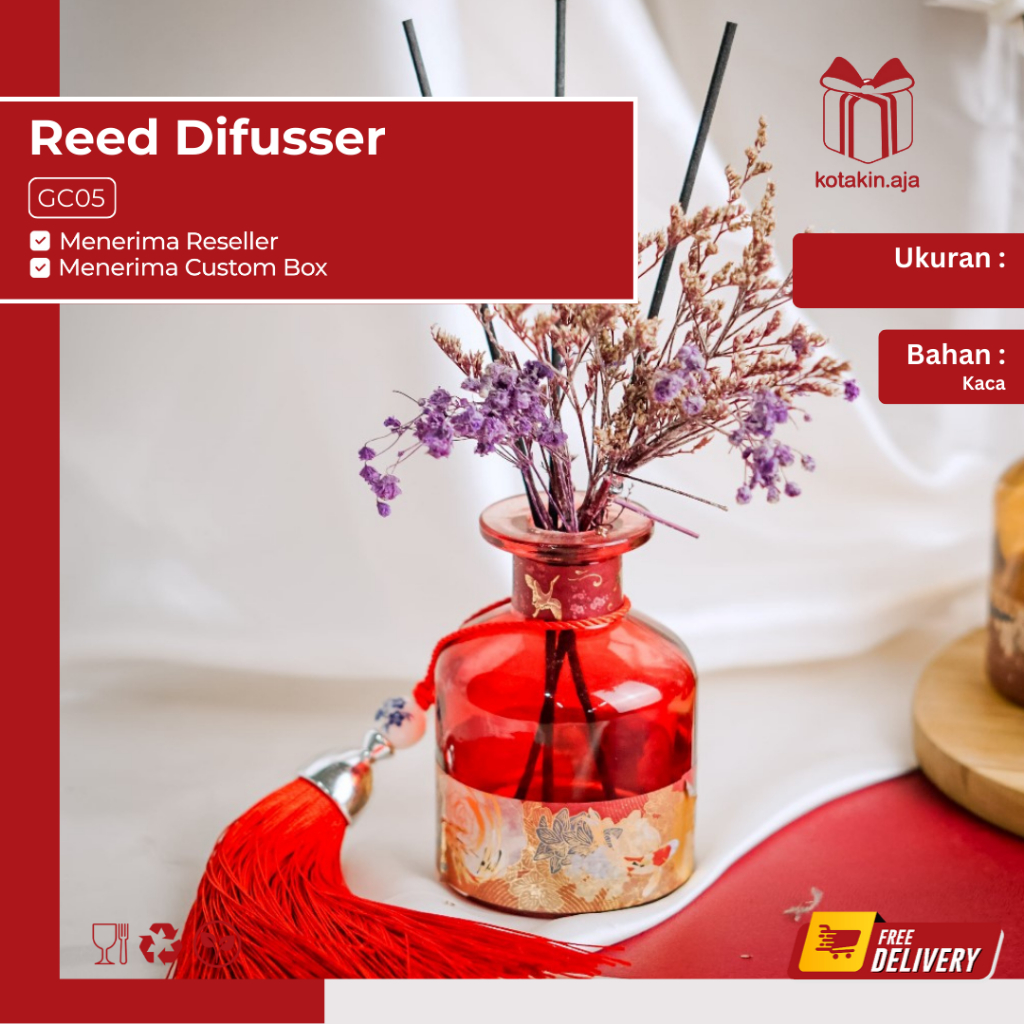 Jual Vas Bunga Mini / Botol Pengharum Ruangan / Botol Reed Diffuser ...