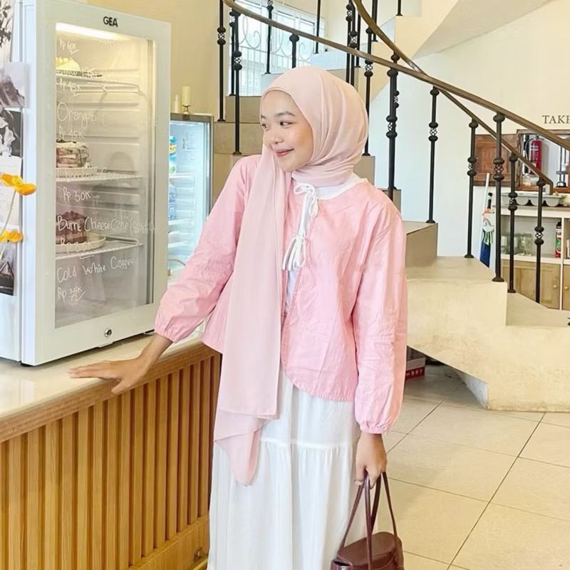 Arumi Outer Top in Mauve