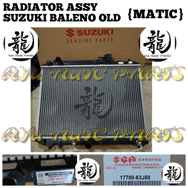Jual RADIATOR ASSY SUZUKI BALENO LAMA MATIC ASLI DENSO | Shopee Indonesia
