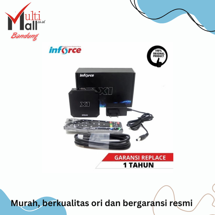 Jual MINI TV BOX ANDROID X1 4K INFORCE SMART 2GB 16GB ROCKCHIP RK3229 ...