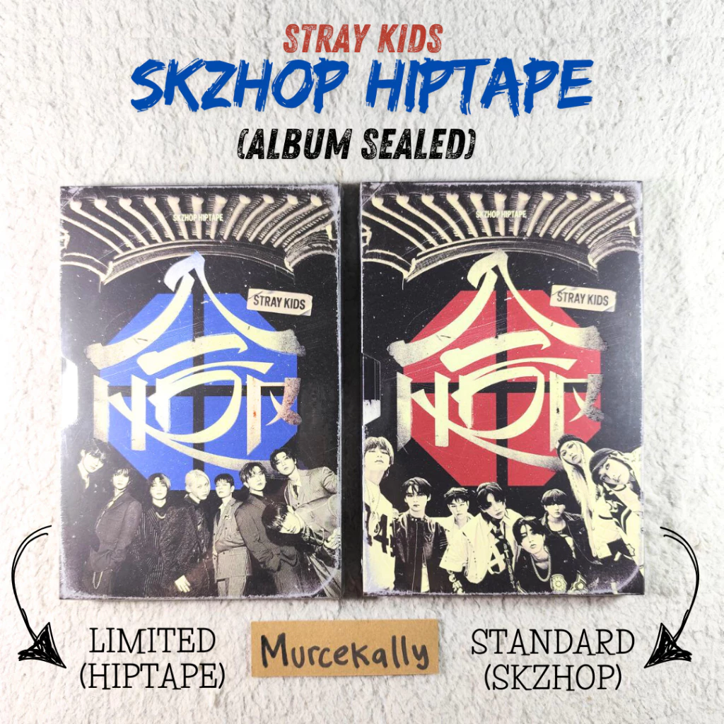Album Sealed STRAY KIDS SKZHOP HIPTAPE Versi Tanpa Web Benefit