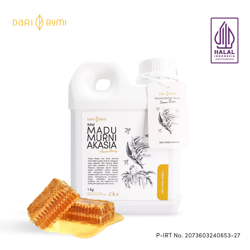 Jual [Official][Dari Bumi][Surabaya] Madu Murni Akasia 1 KG Honey Asli