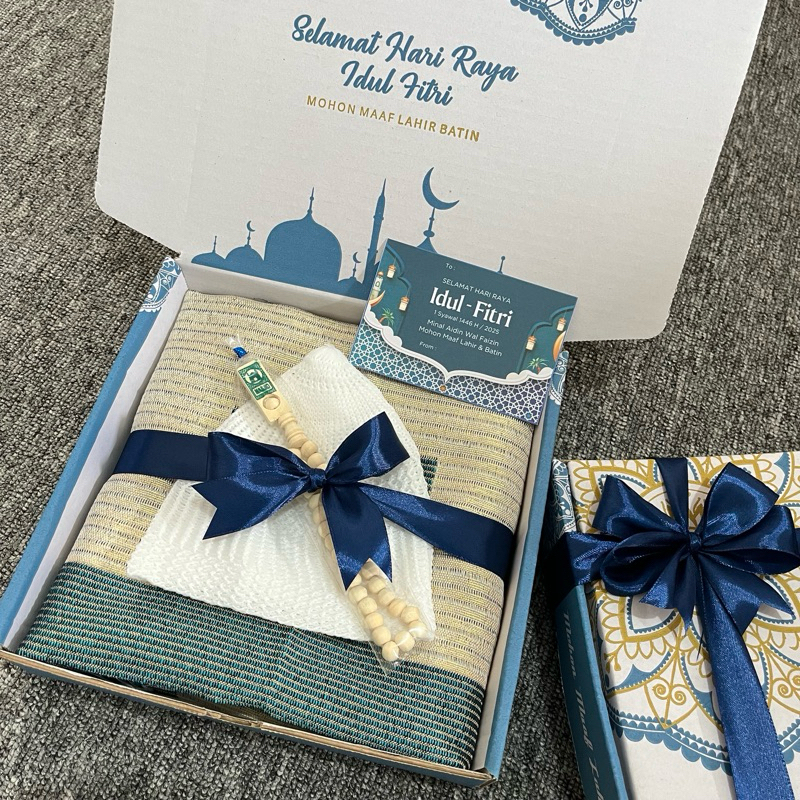 Jual Hampers Souvenir Sajadah Travel Jumbo Peci Rajut Muslim Gratis ...