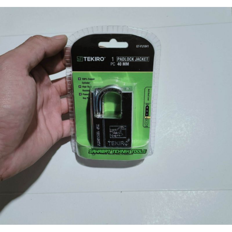 Jual Tekiro Gembok Jacket Ukuran 40 mm / Gambok Type Jacket / Padlock ...