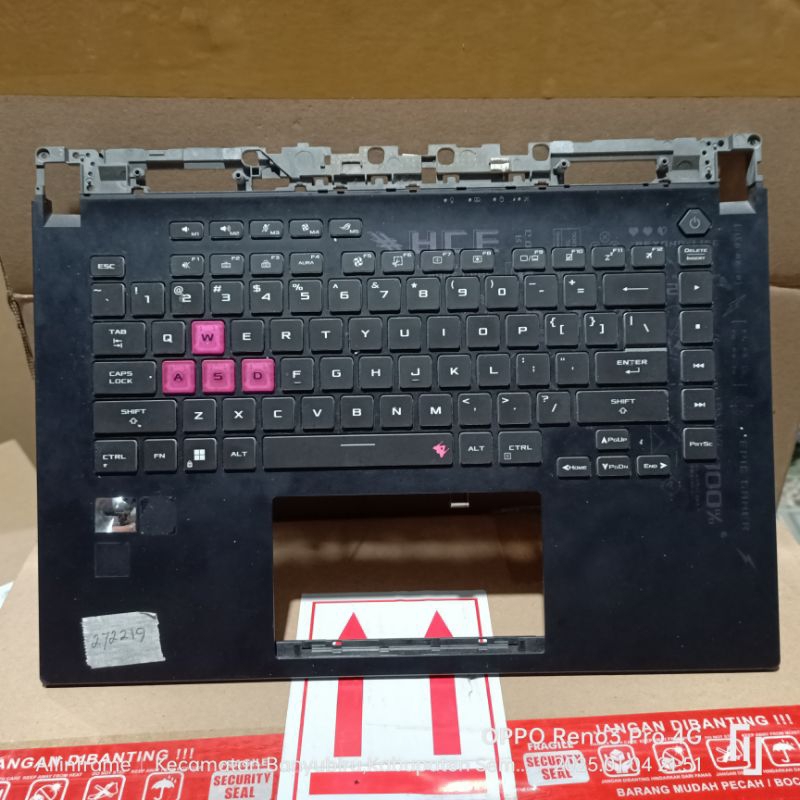 Jual Frame + Keyboard LAPTOP ASUS ROG Strix G15 G513I G513IE G513IR ...