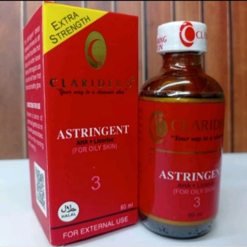 Jual ORIGINAL Clariderm Astringent Ori | Shopee Indonesia