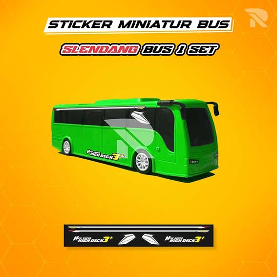 Jual STICKER SELENDANG JETBUS 3 / JETBUS 5 / STIKER ACC MINIATUR ...