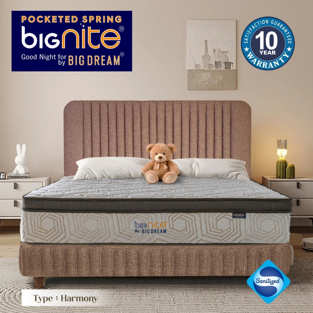 Jual Spring bed In a Box BIGNEET Tebal 30cm By Bigland | Shopee Indonesia