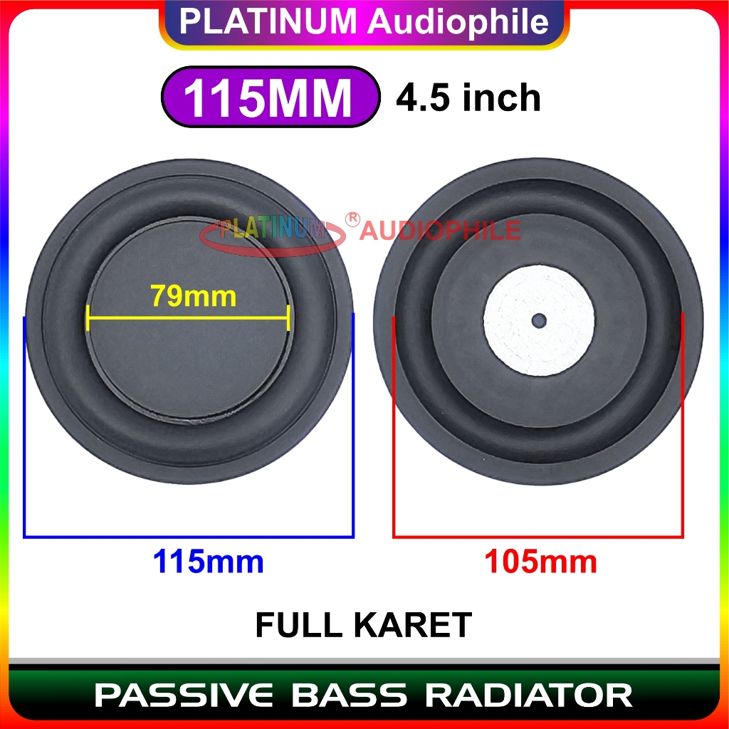 Jual Passive Bass Radiator PBR 4.5