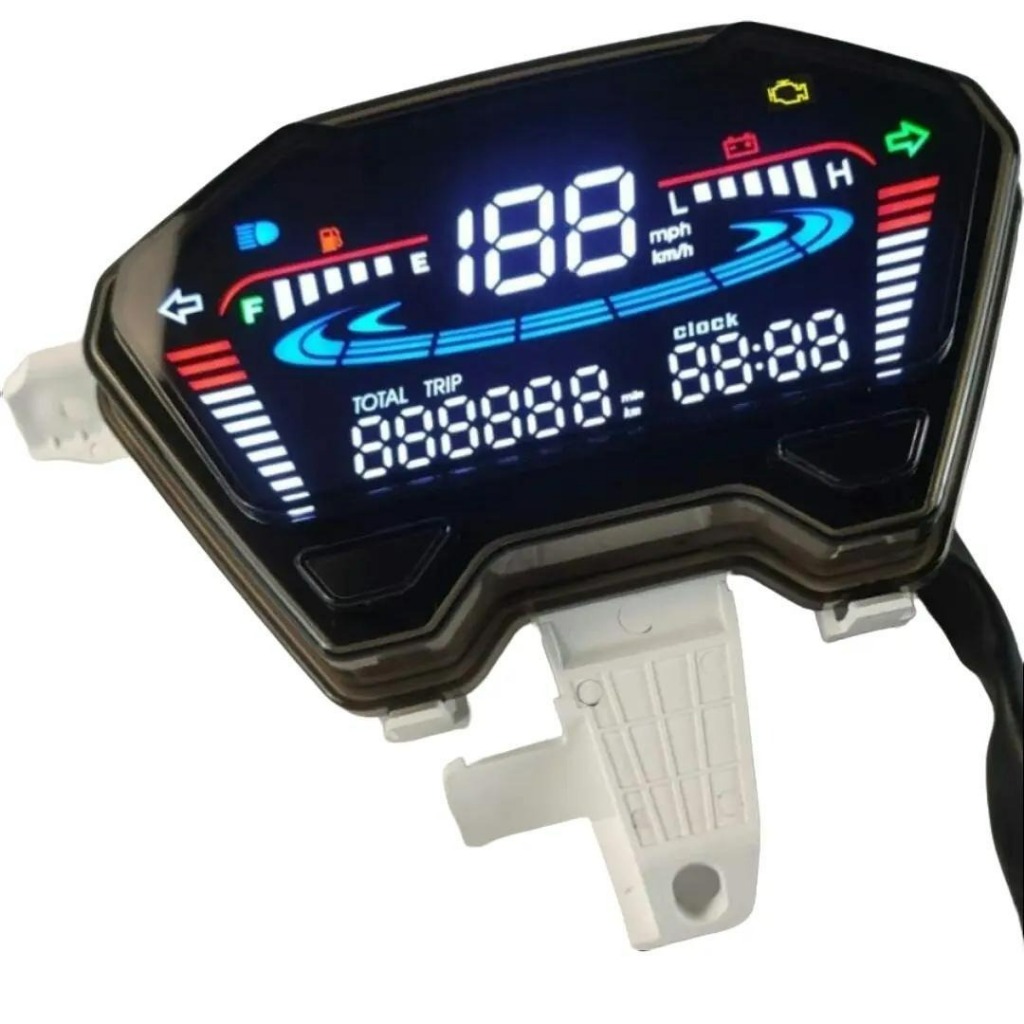 Jual speedometer digital led odometer gauge motor hd oem VARIO BEAT ...