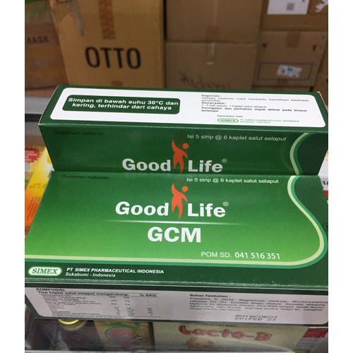 Jual GCM goodlife box 30 kaplet | Shopee Indonesia