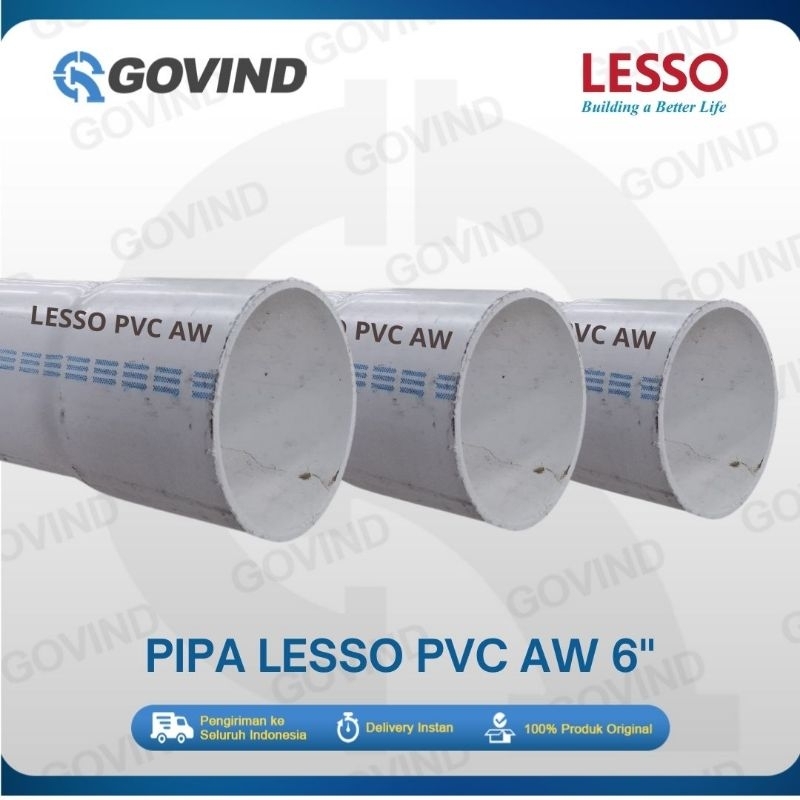 Jual Pipa PVC AW 6” LESSO | Shopee Indonesia