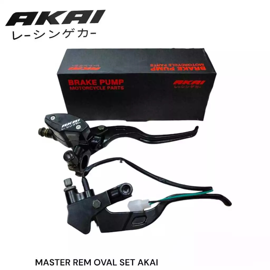 Jual Master Rem akai racing oval master rem tabung smoke universal ...