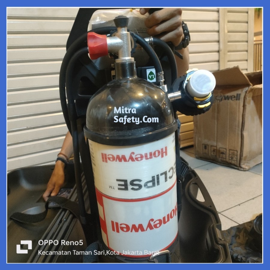 Jual Breathing Apparatus Honeywell T8000 / SCBA Honeywell Original ...