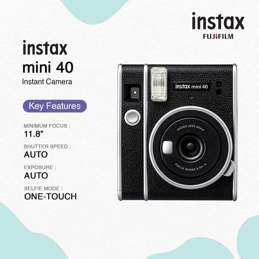 Jual Instax mini 40 - Original Resmi | Shopee Indonesia