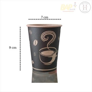 Jual KAMI PACK PAPER CUP + TUTUP + SEDOTAN (50 PCS) | Shopee Indonesia