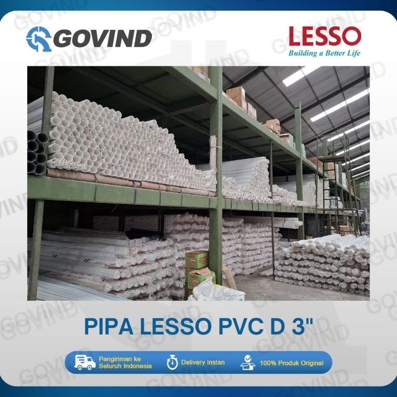 Jual Pipa PVC D 3” LESSO | Shopee Indonesia