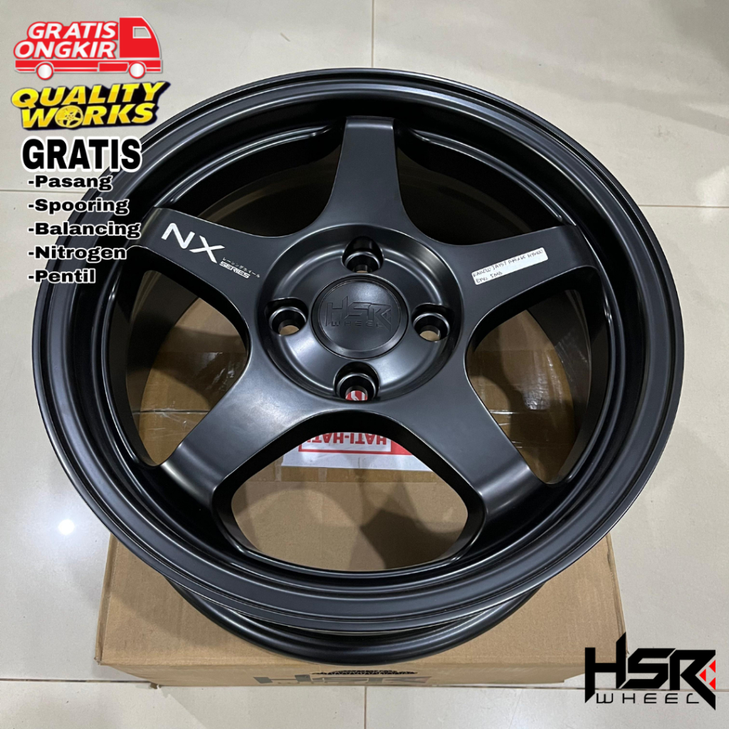 Jual Velg Racing R15 Hsr Kailolo Buat Mobil Brio, Ayala, Agya, Calya ...