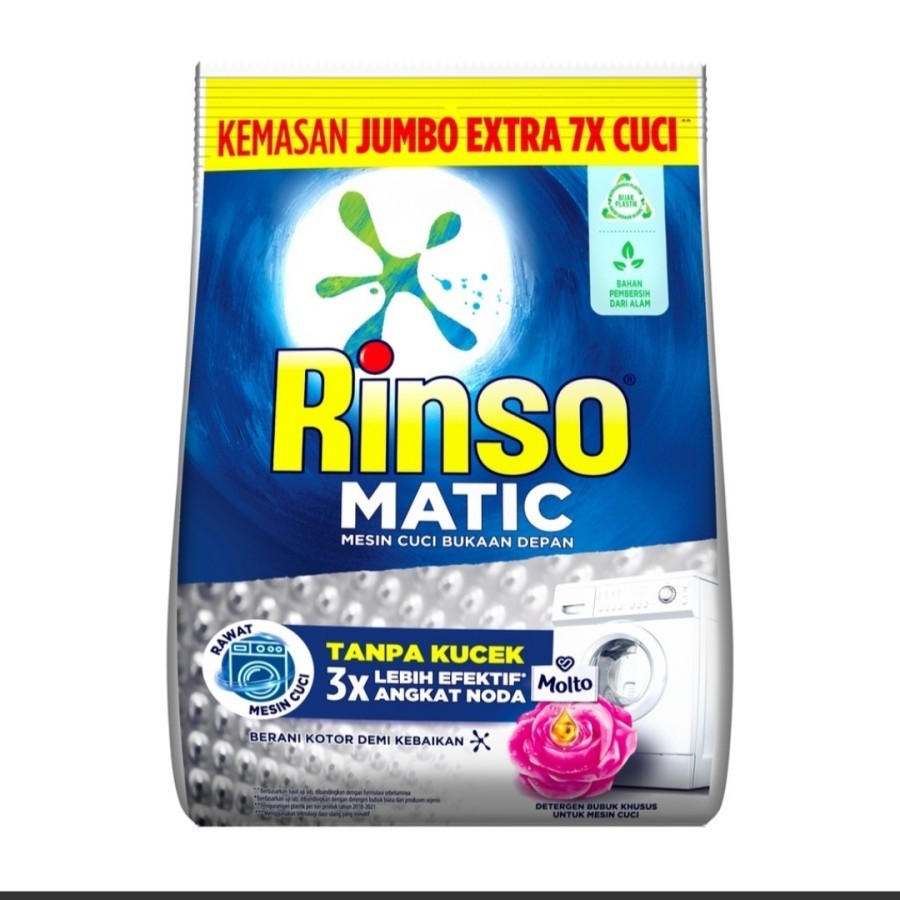 Jual RINSO Bubuk Matic Front Load 1,8 kg | Shopee Indonesia