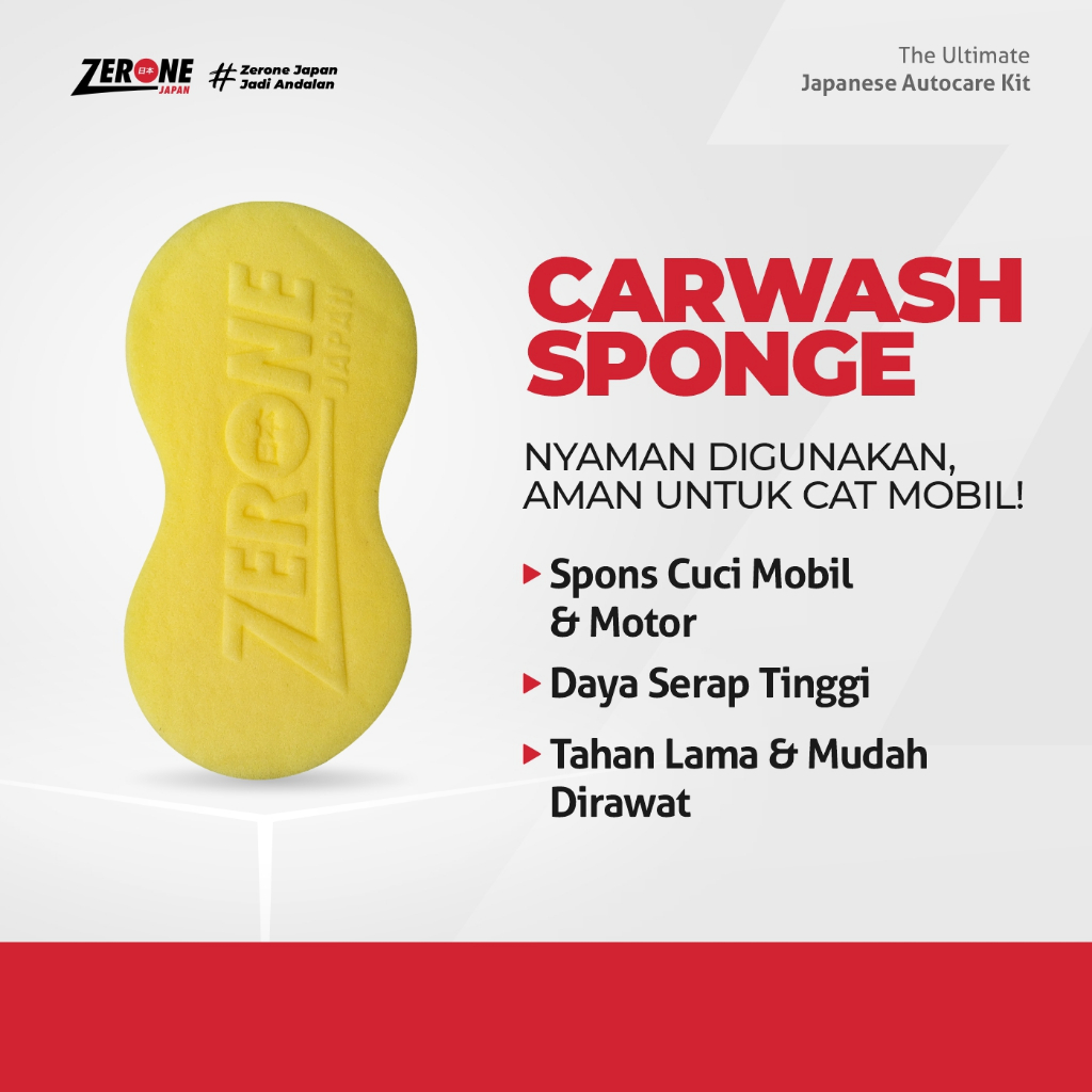 Jual Spons Pencuci Mobil Car Wash Sponge Nyaman di Genggam Murah ...