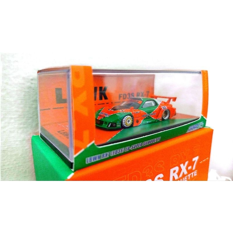 Jual INNO64-LBWK RX7 (FD3S) LB-SUPER SILHOUETTE (Hijau Orange) | Shopee ...