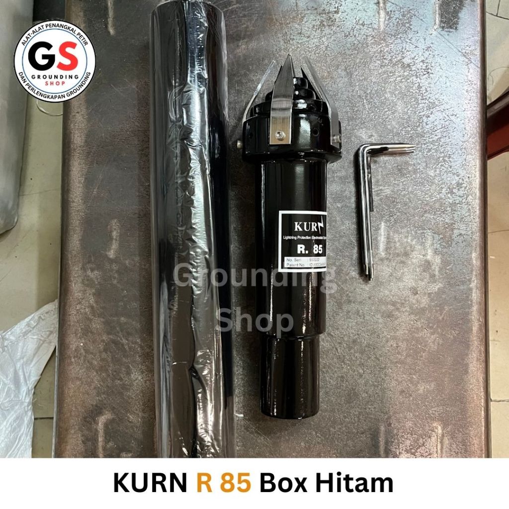 Jual KURN R 85 Box Hitam / Alat Penangkal Petir Kurn Box Hitam Tipe ...