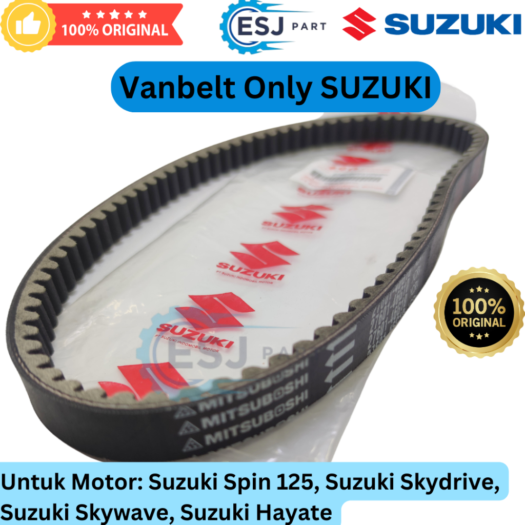 Jual VANBELT ONLY SUZUKI ASLI V-BEL ORIGINAL MOTOR SUZUKI SPIN 125 ...