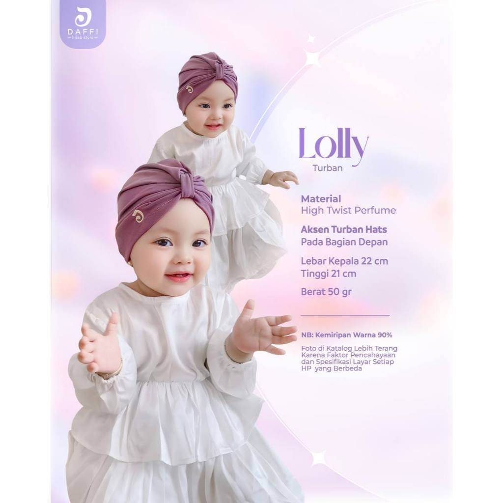 Detail Turban Lolly Series