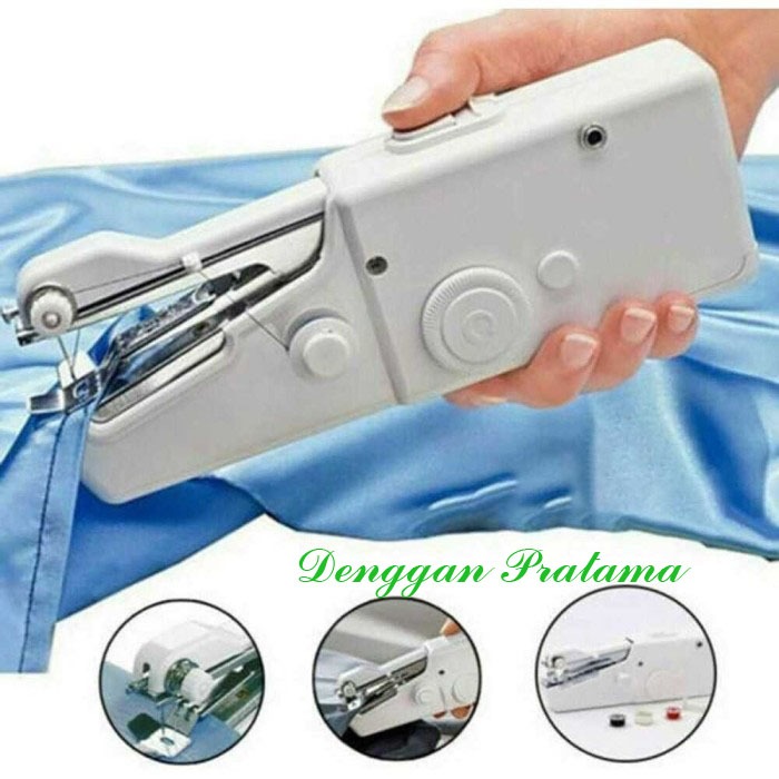 Jual Mesin Jahit Mini Tangan Portable Elektrik Sewing Machine | Shopee ...