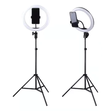 Paket Komplit Ringlight 26cm Tripod 2 1 Meter Make Up Vlog Lampu Ringlight