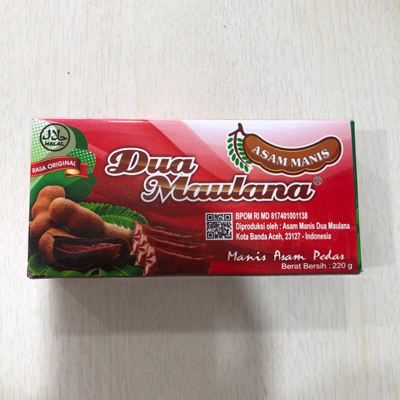 Jual Asam Manis Dua Maulana Rasa Original / Oleh-oleh Khas Aceh ...