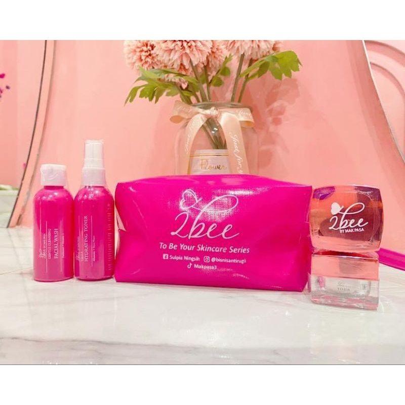 Jual Paket Glow Komplit 2Bee Isi 6 Item Mencerahkan Kulit Kusam ...