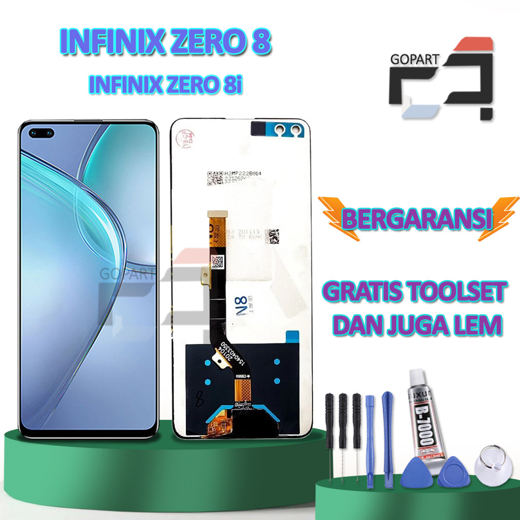 Jual LCD INFINIX ZERO 8 / 8i / X687 / X687B FULLSET TOUCHSCREEN FREE ...
