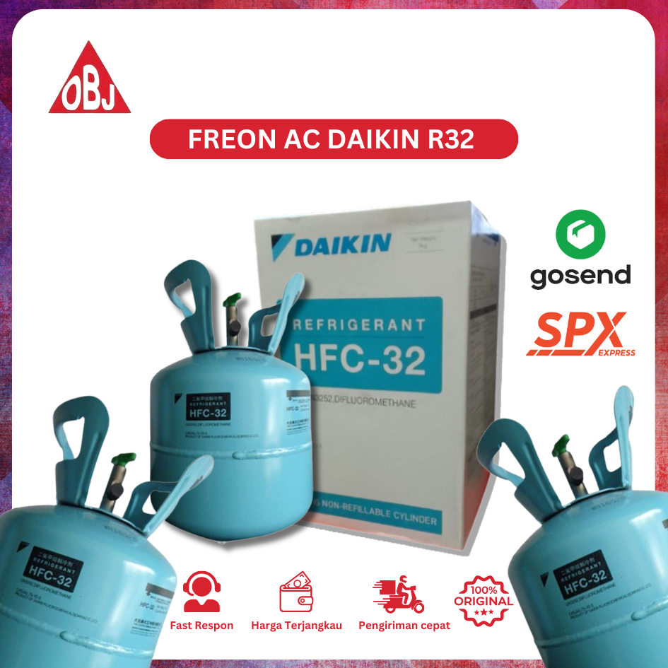 Jual FREON AC DSP DAIKIN ORIGINAL R32 3KG Shopee Indonesia