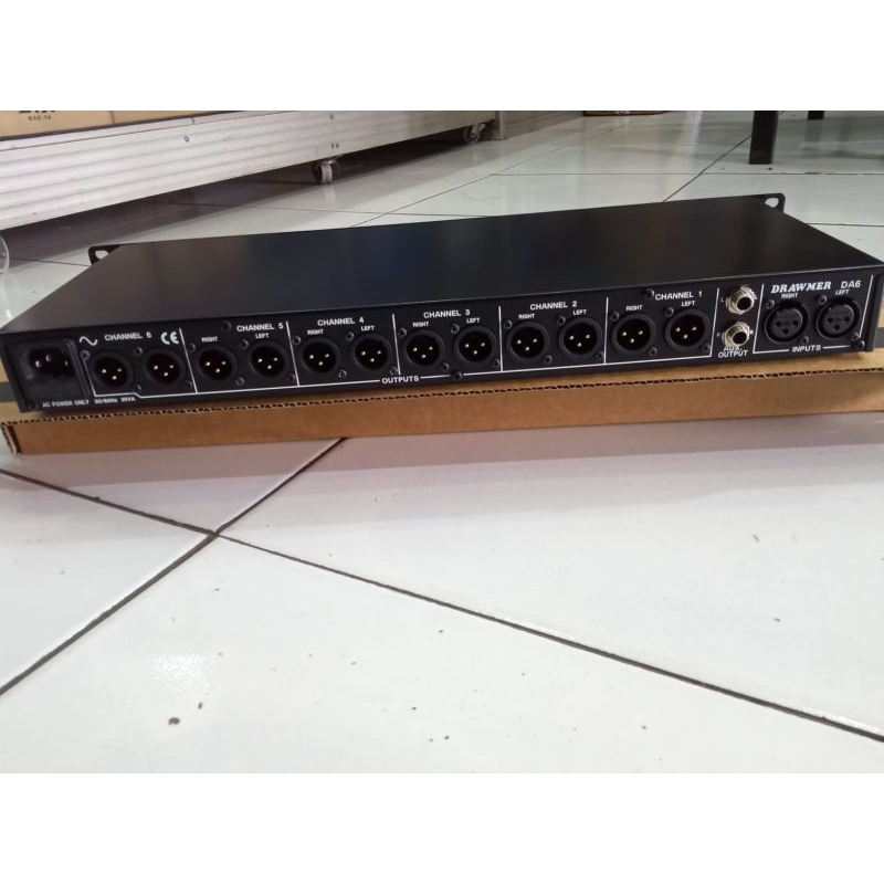 Jual Drawmer Da 6 Distribution Amplifier Ori England | Shopee Indonesia