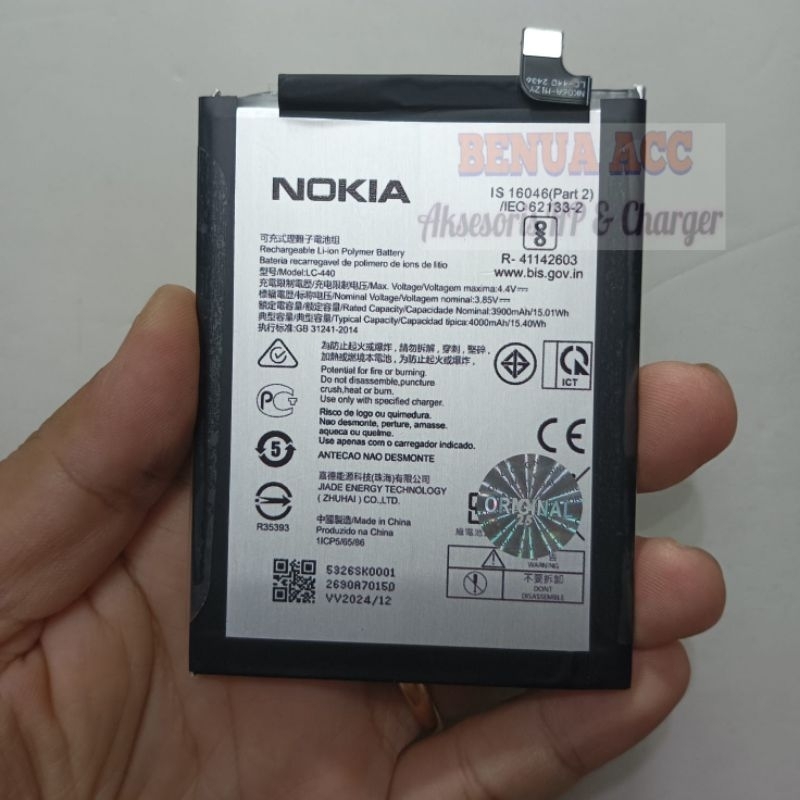 Jual Baterai Batre Nokia 5.3 ( LC-440 ) | Shopee Indonesia