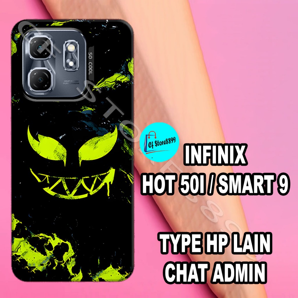 Jual (CFS31) Case hybrid untuk Hp INFINIX HOT 50I/ case INFINIX SMART 9 ...